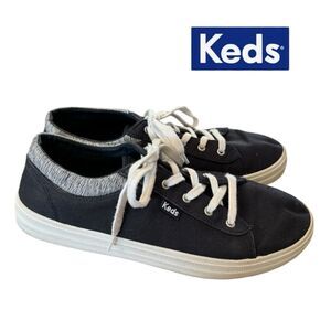 KEDS Women's Harbor Navy Laced Sneakers 8